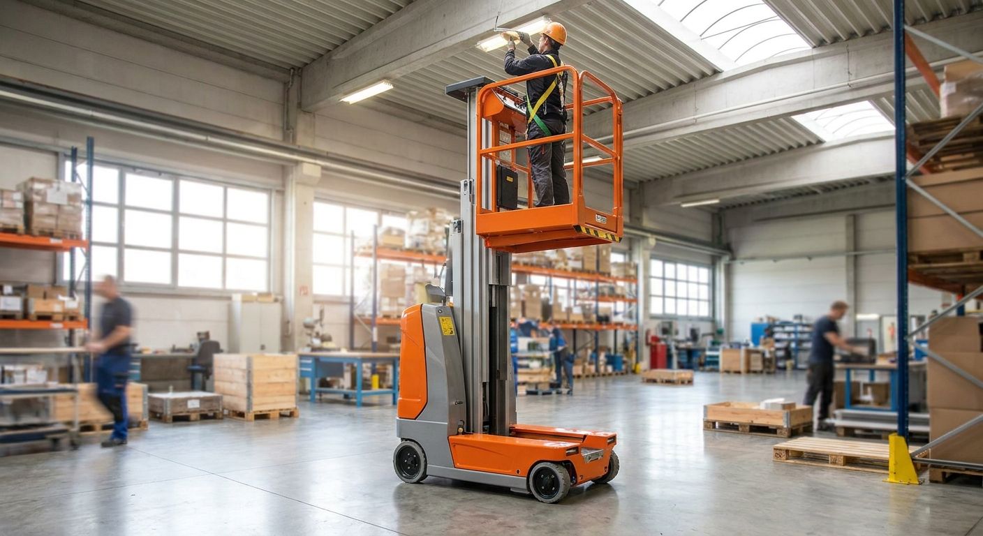 Best vertical mast lifts for warehouse maintenance in 2026