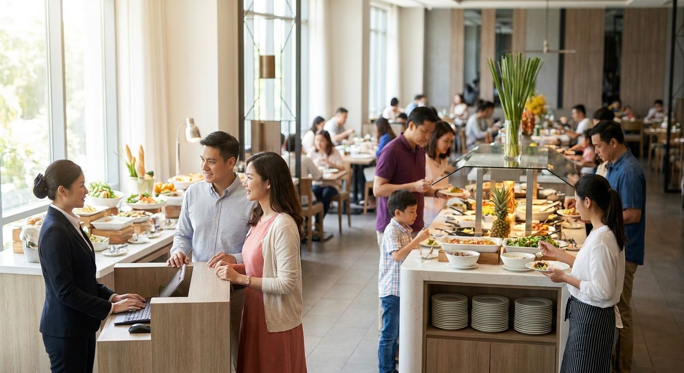 New customer acquisition for buffet and cafeteria restaurants