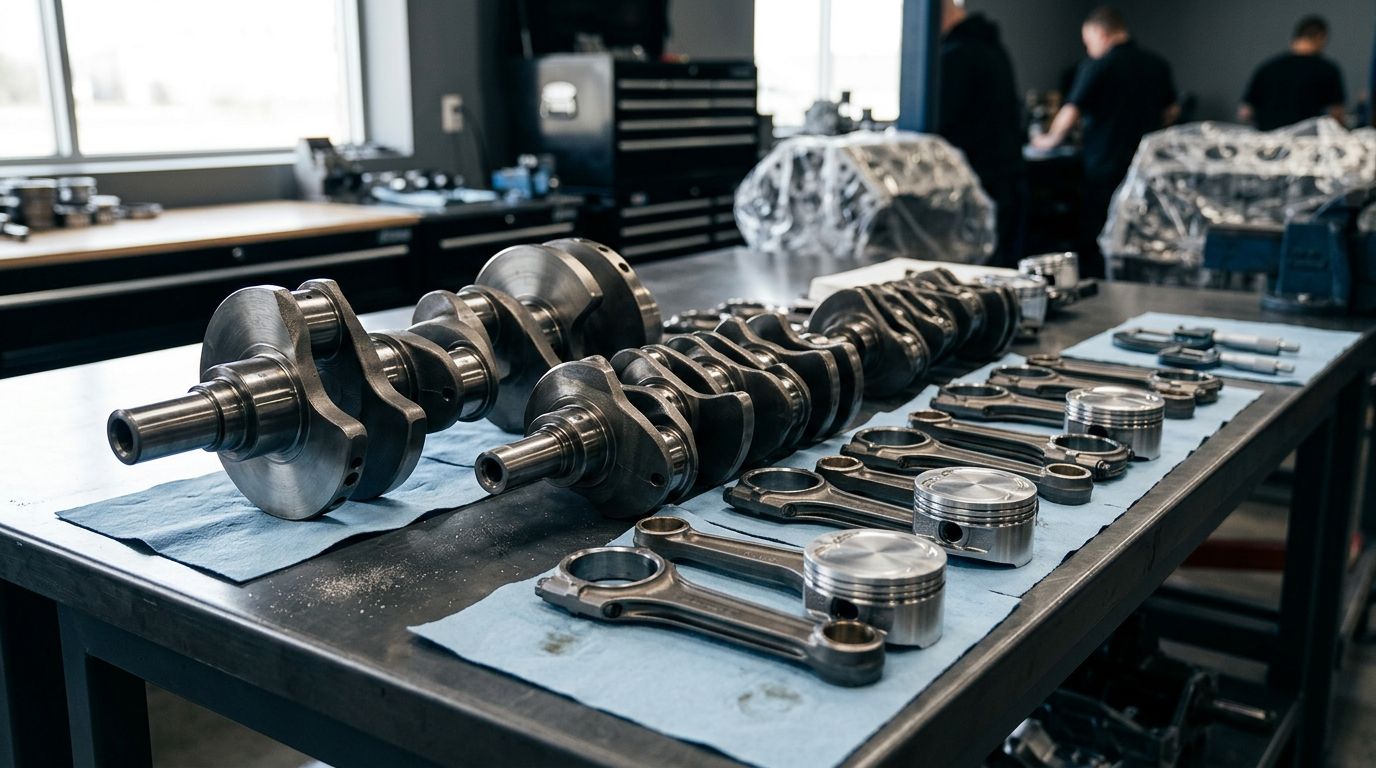 Stroker kit displacement gains by engine platform 2026