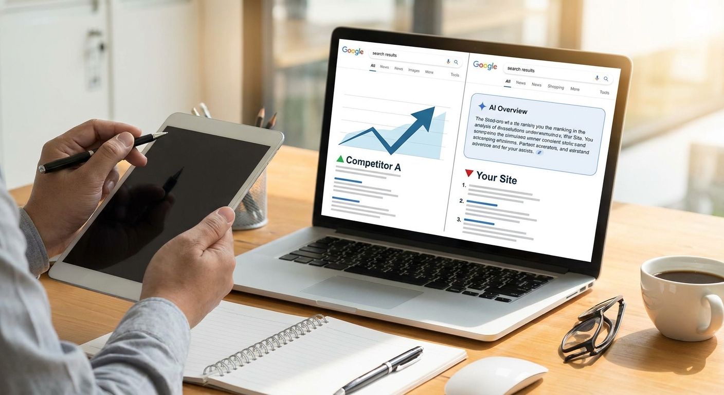 How to tell if competitors outrank you in AI answers