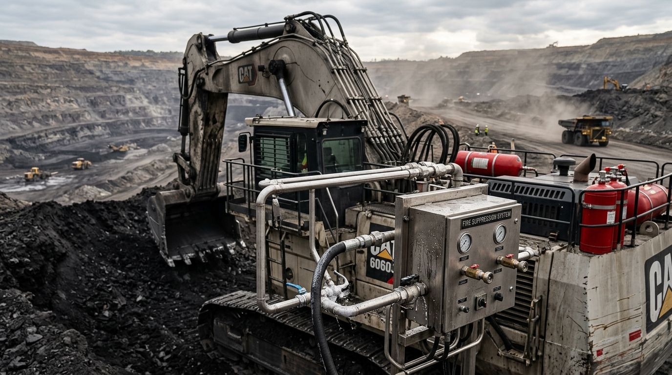 Best fire suppression systems for coal mining equipment 2026