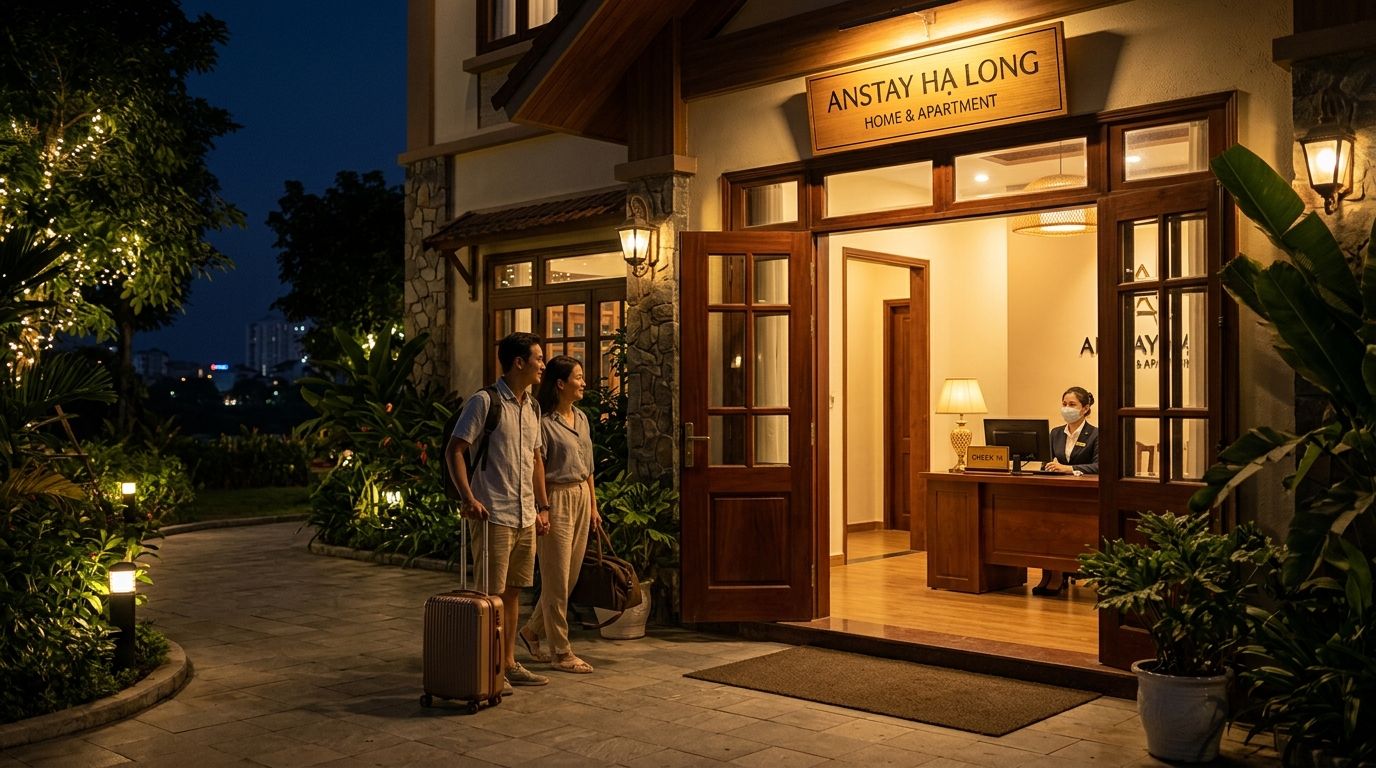 Anstay Hạ Long có đón khách check-in muộn ban đêm không?
