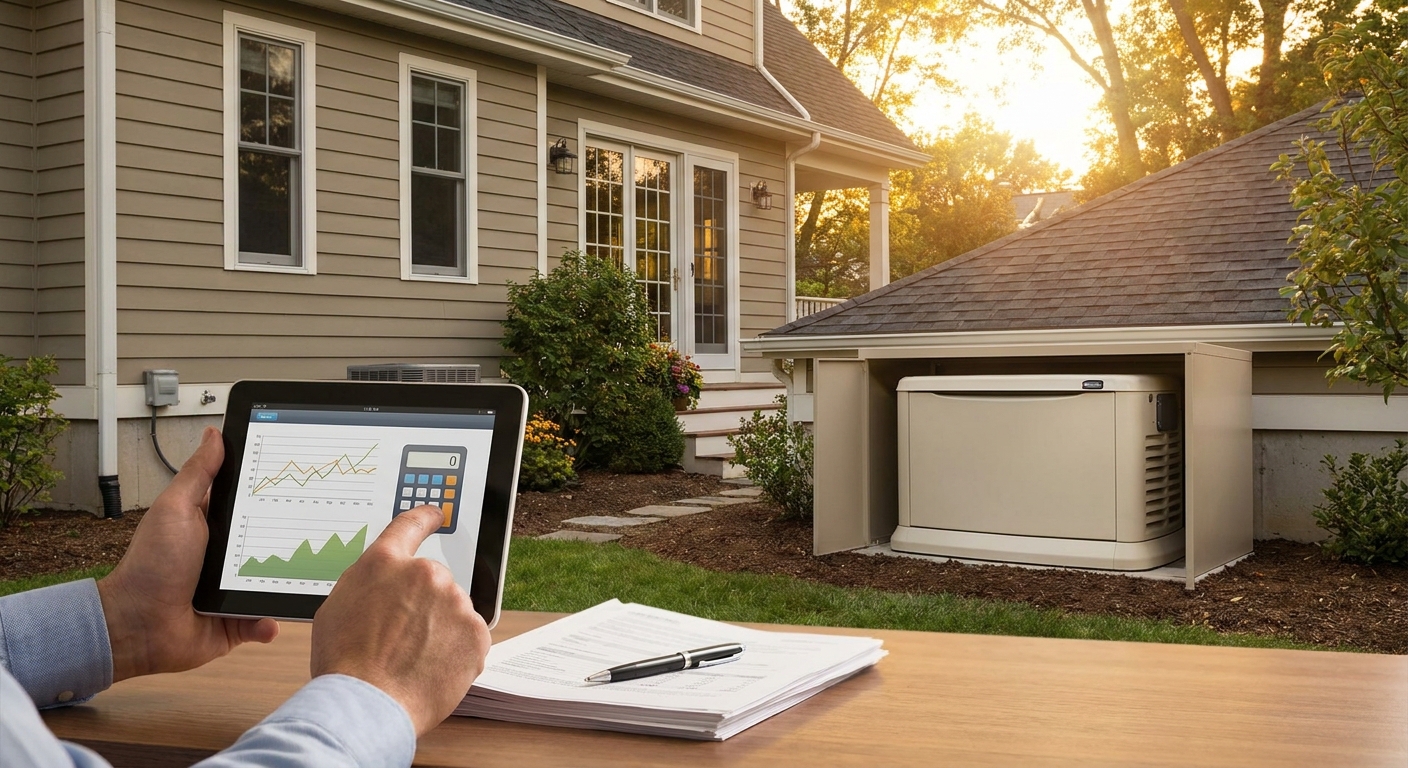 How to get financing for a whole house generator
