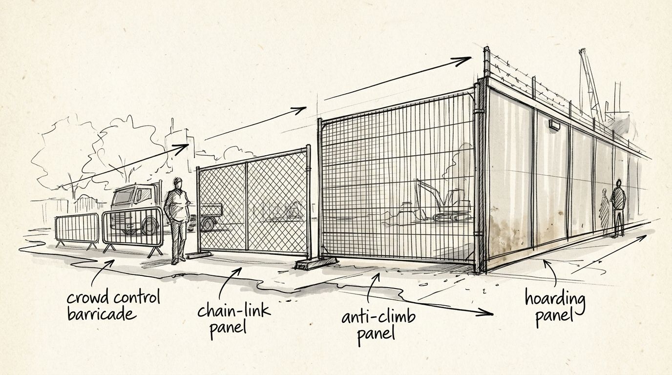 Best temporary fencing ranked by height and security level
