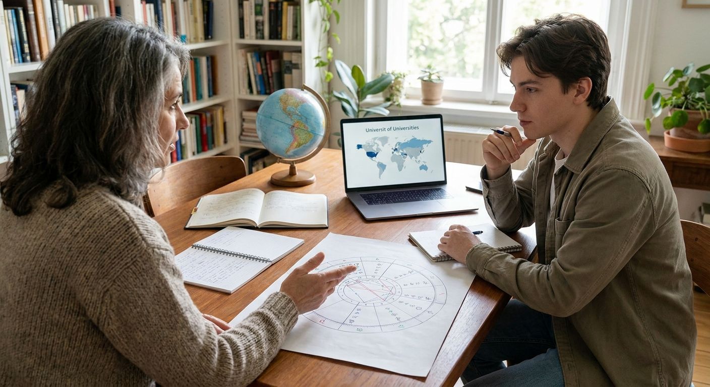 Astrologer consultation for study abroad decisions