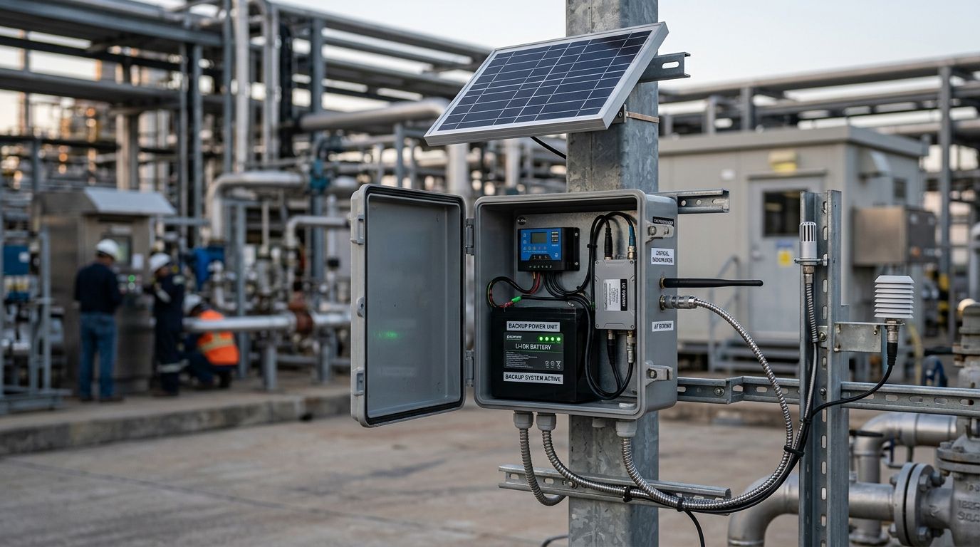 How to design backup power for critical IoT sensor deployments
