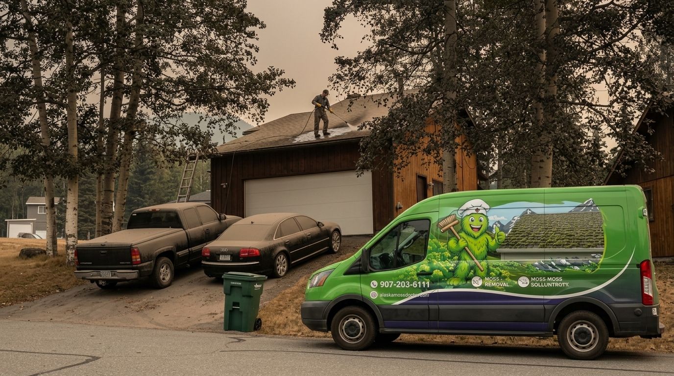 How to clean a roof after a wildfire smoke event