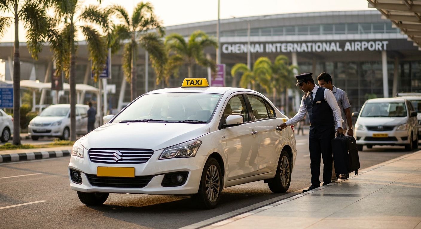 Best airport drop taxi services in Chennai 2026