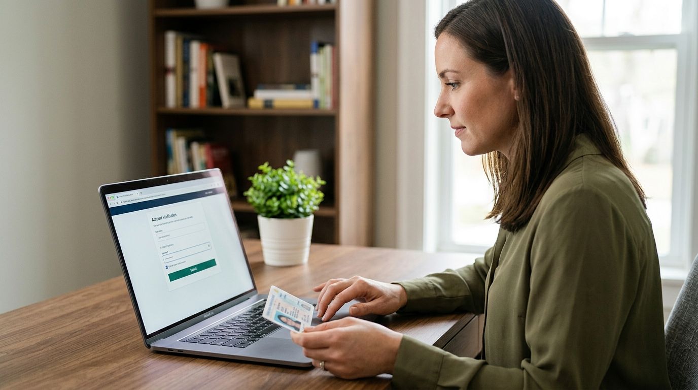 How to verify your Vblink account for withdrawals