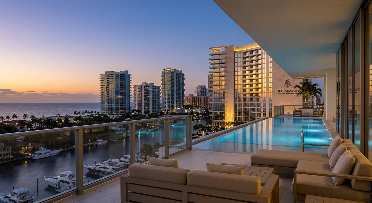 Branded residences for sale in Fort Lauderdale