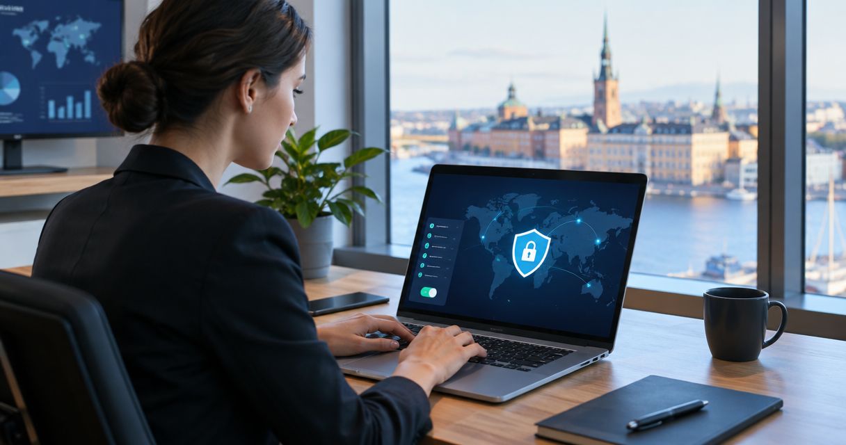 Bästa VPN-tjänsterna för företag i Sverige 2026