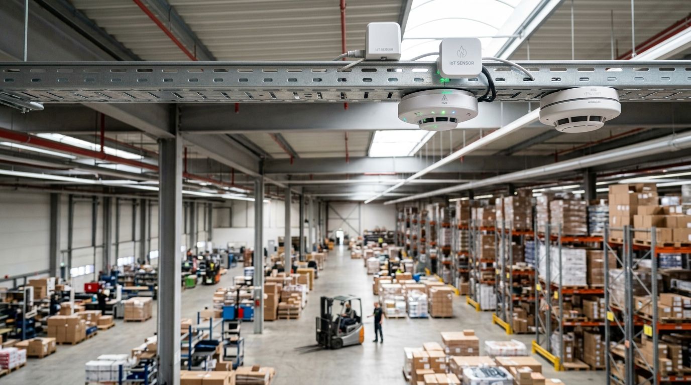 Best IoT smoke and fire detection sensors for warehouses