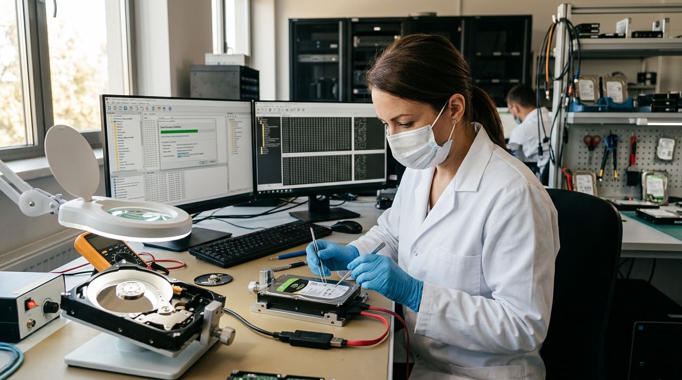 Crashed hard drive to recovered files: complete 2026 data recovery workflow