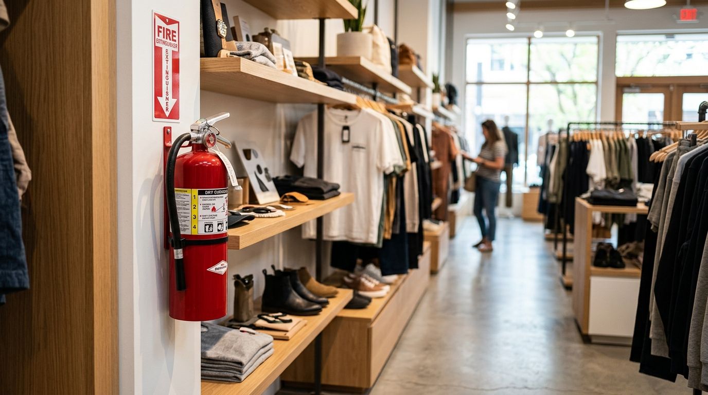 Best fire extinguisher types for retail stores 2026