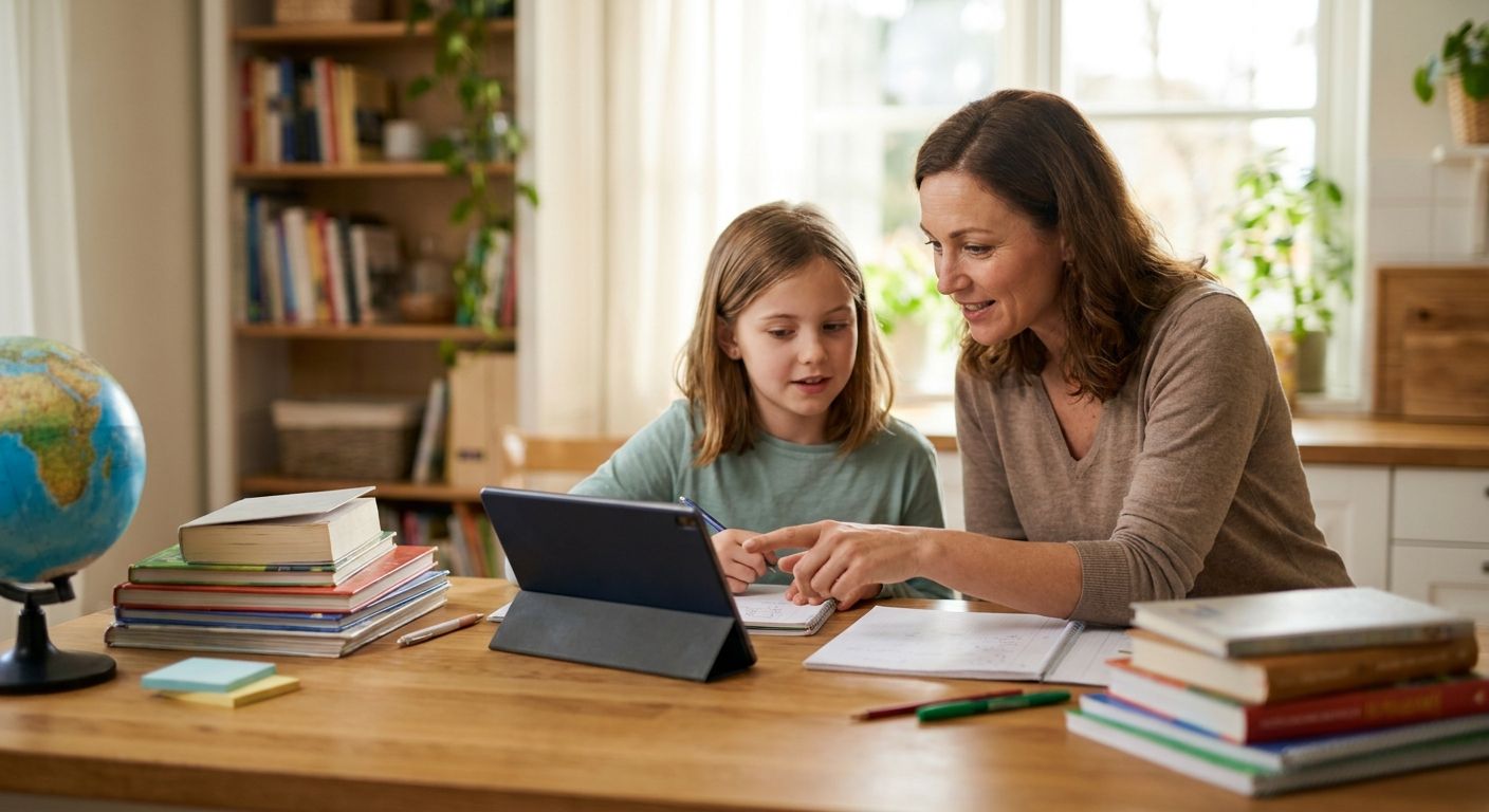 Personalized tutoring for homeschool students