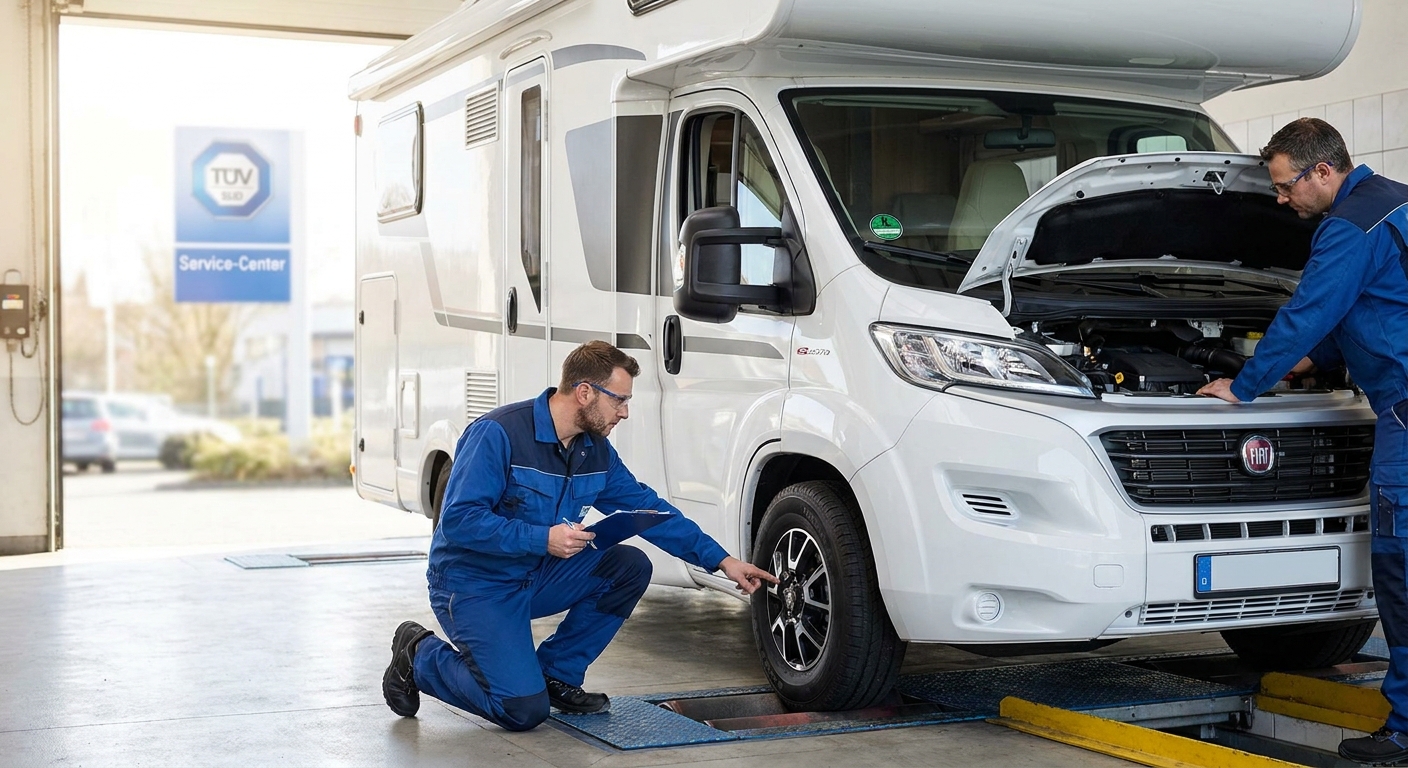 HU/AU für Wohnmobile: Fristen, Kosten und Ablauf
