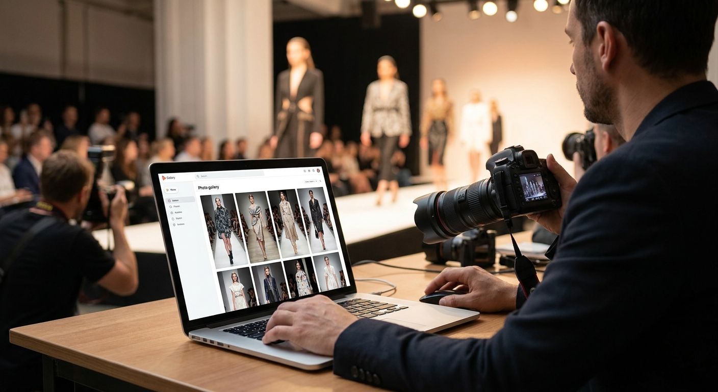 Best photo gallery software for fashion show photographers