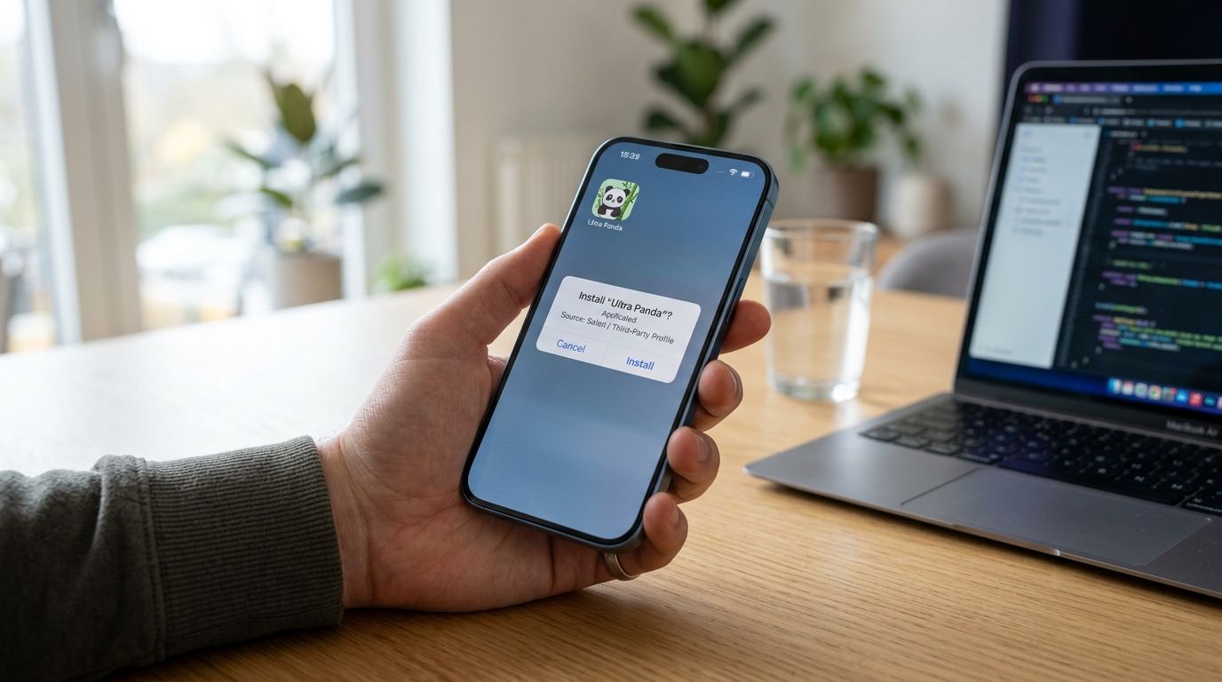 How to download Ultra Panda on iPhone without the App Store