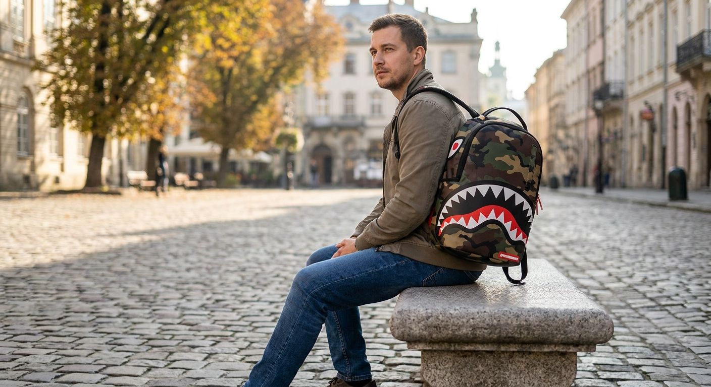 Zaino Sprayground uomo per il tempo libero