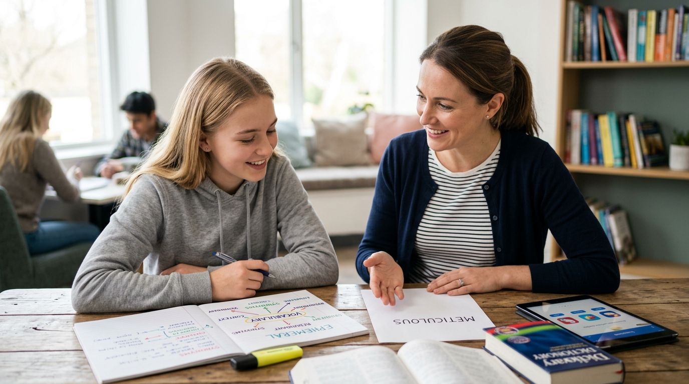 Personalised tutoring for vocabulary building
