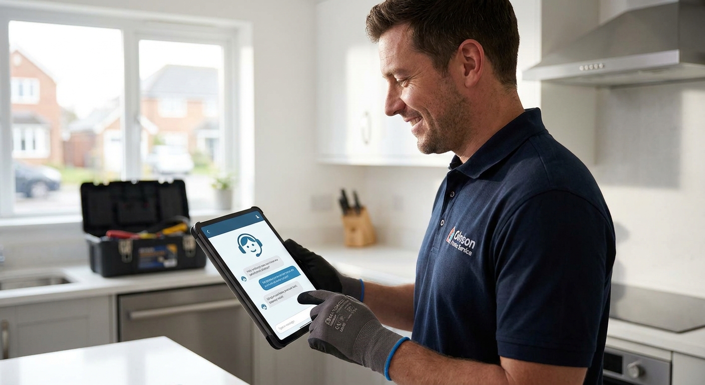 AI customer service agent for home services businesses