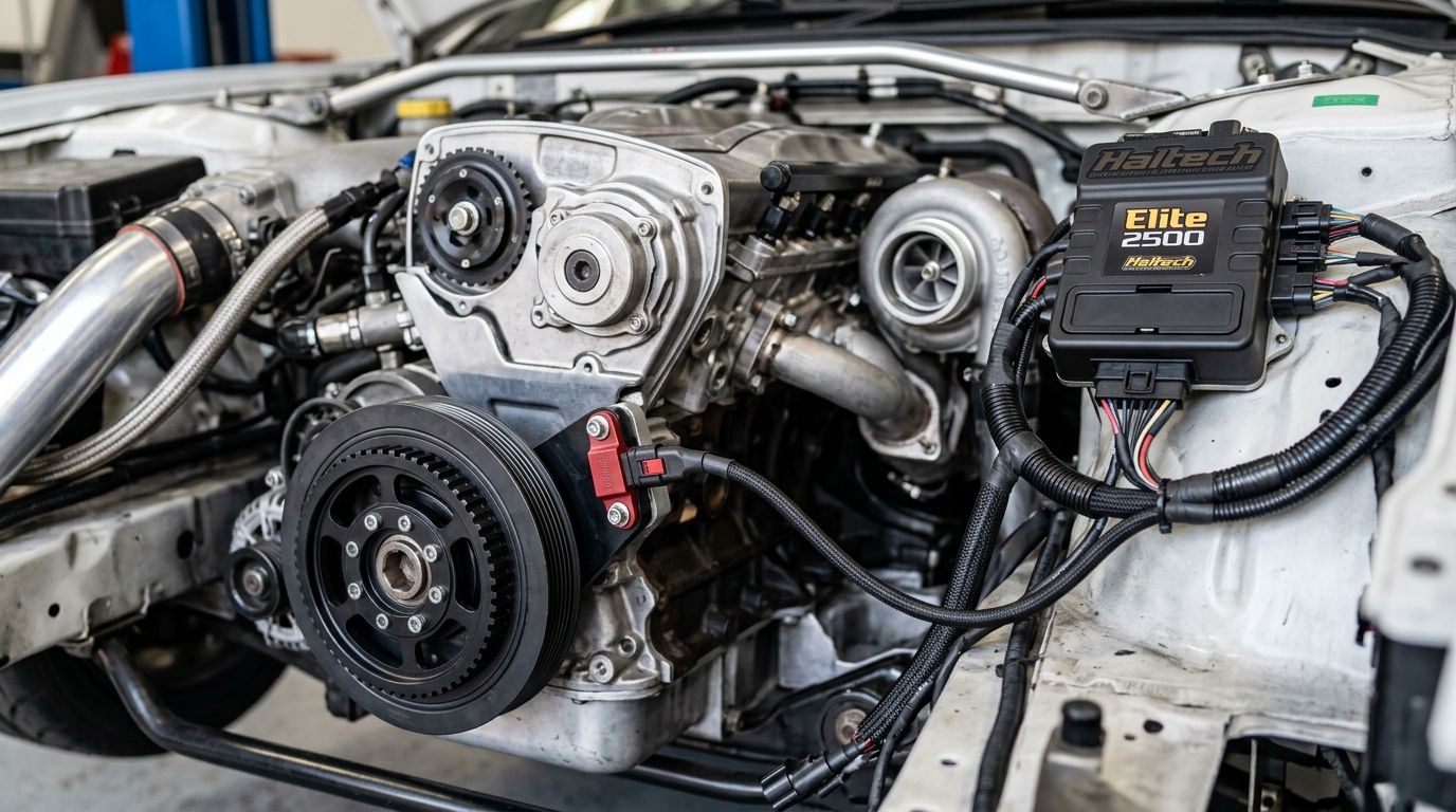 Best crank trigger kit for a Haltech ECU install