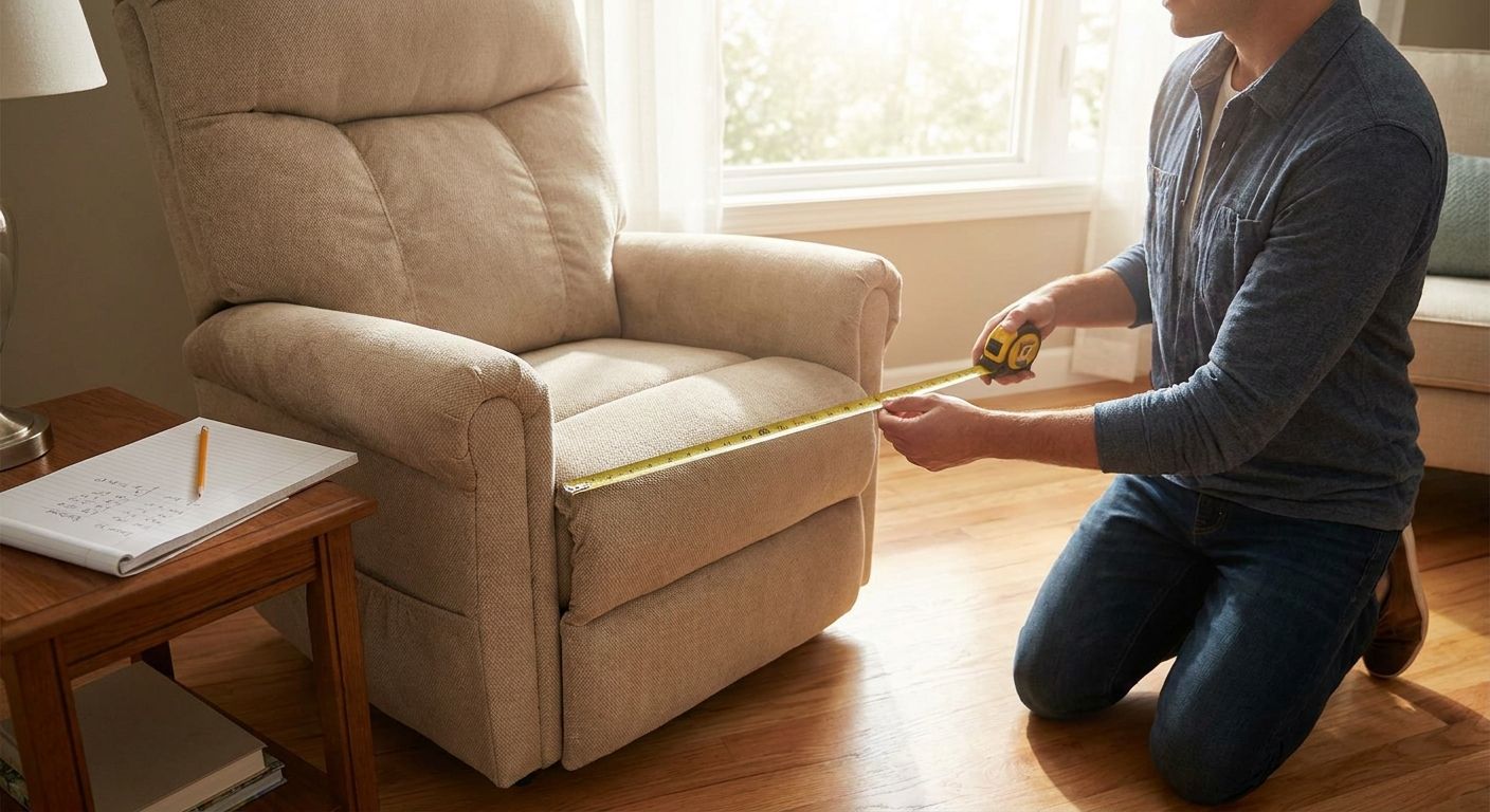 How to measure your space for a lift chair recliner