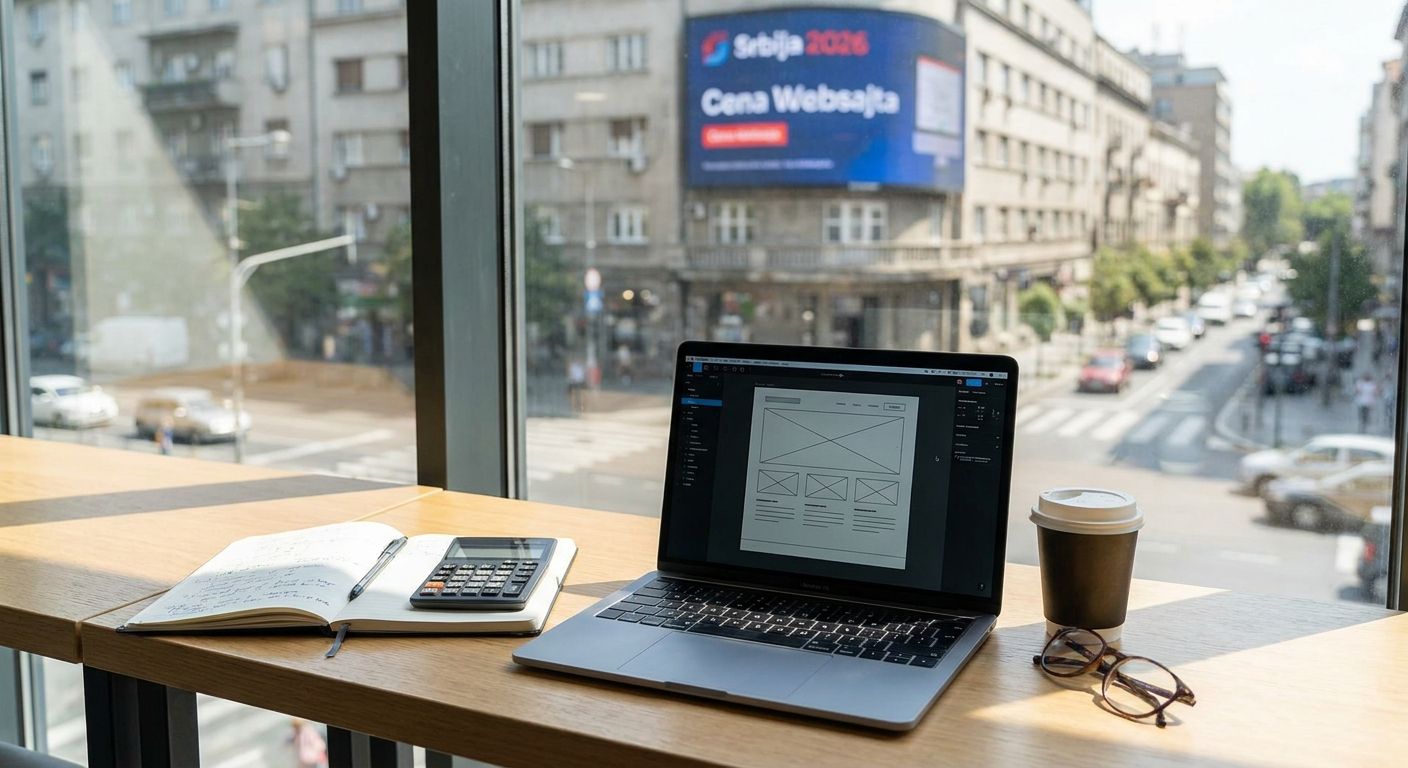 How much does a website cost in Serbia in 2026?