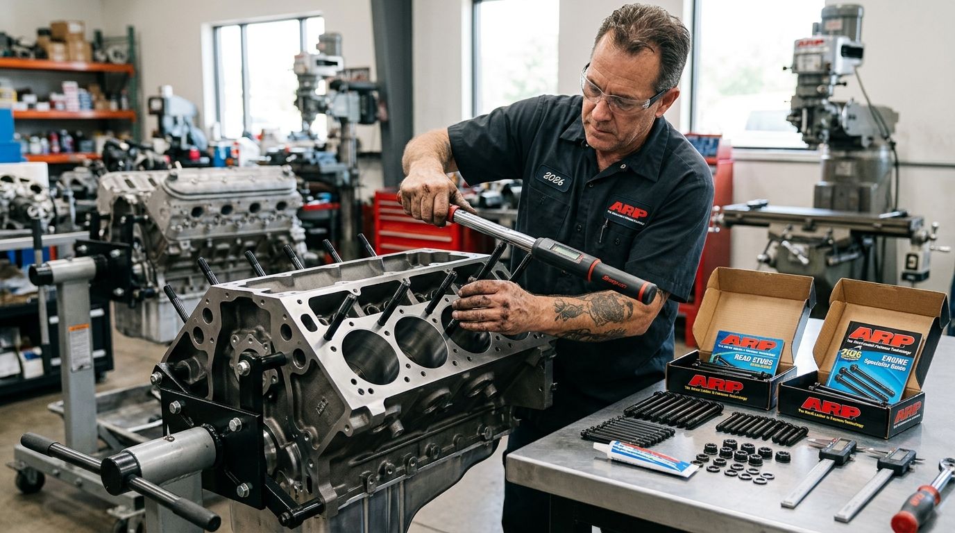 ARP fasteners for trade engine reconditioners: complete 2026 guide