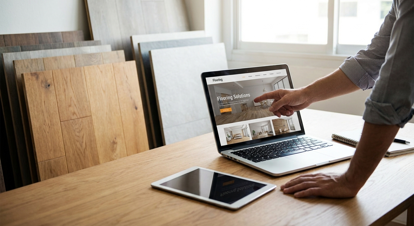 Web design for flooring companies