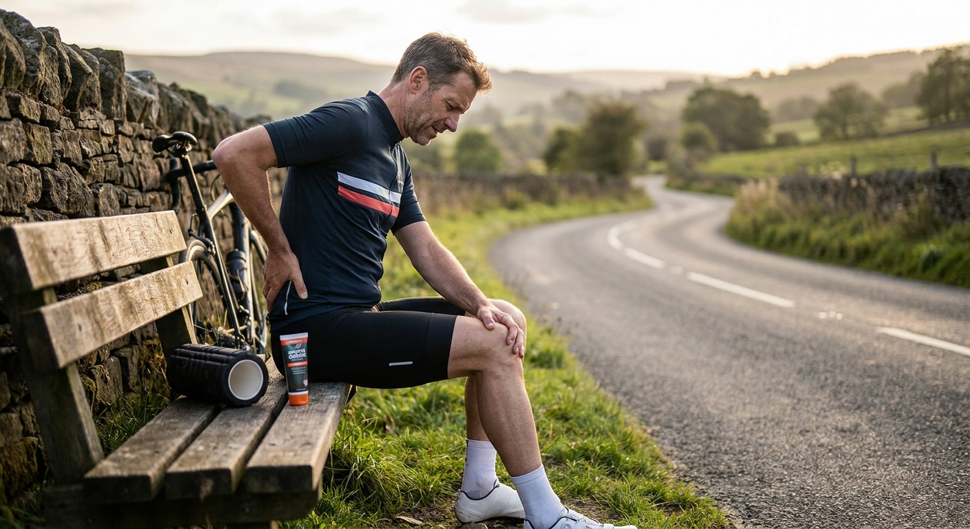Pain management for cyclists with chronic knee and back pain