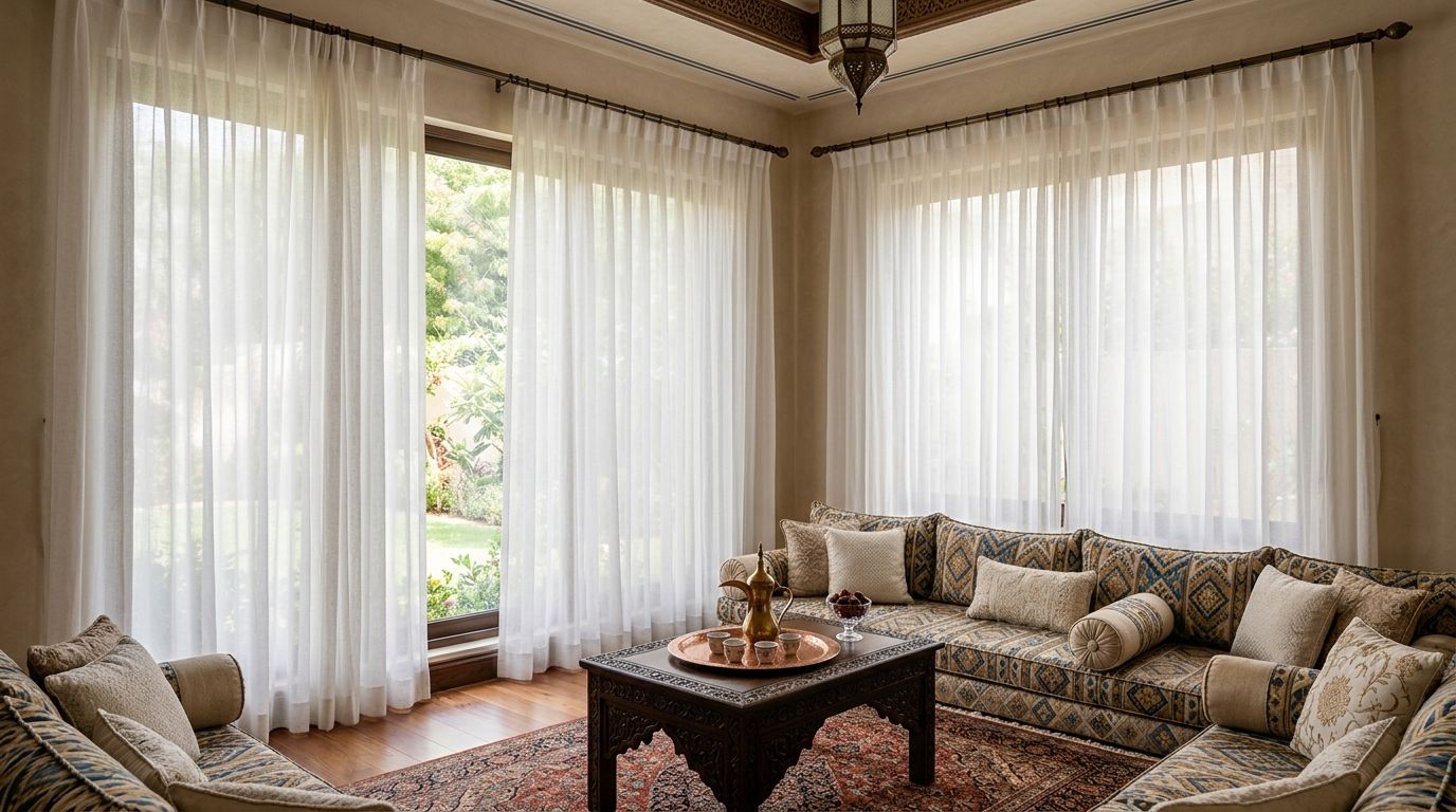 Best sheer curtains for majlis rooms 2026