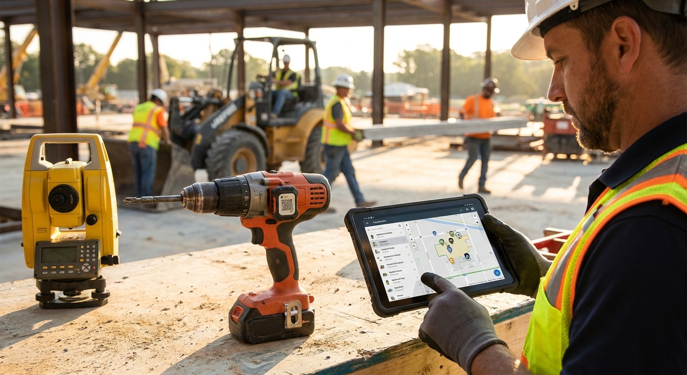 How to track high-value tools and equipment across job sites