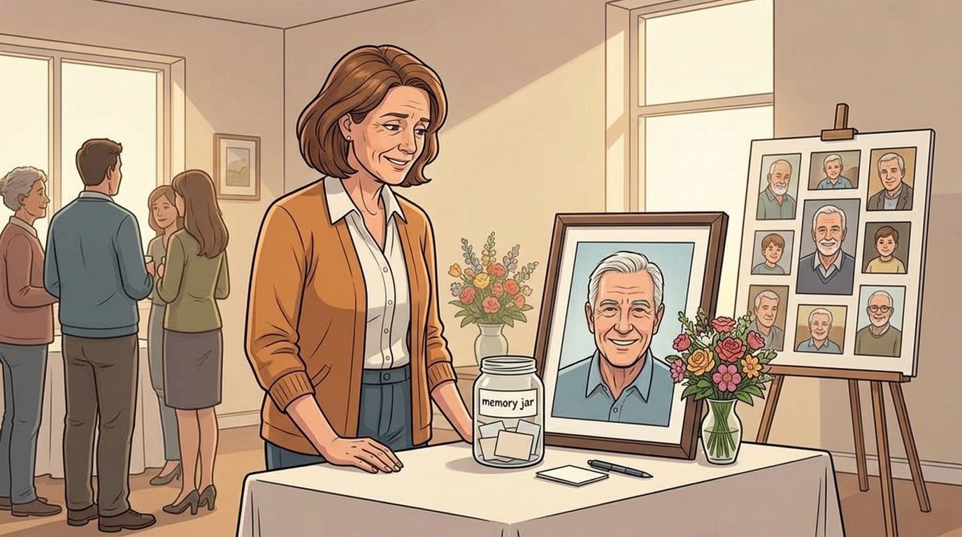 Best memorial ideas for a celebration of life reception