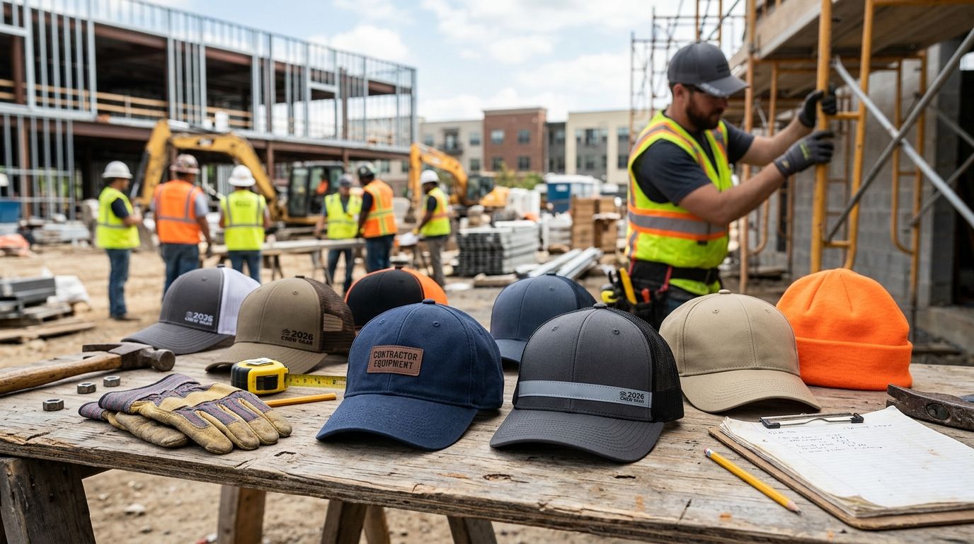 Best wholesale hats for contractors and work crews 2026