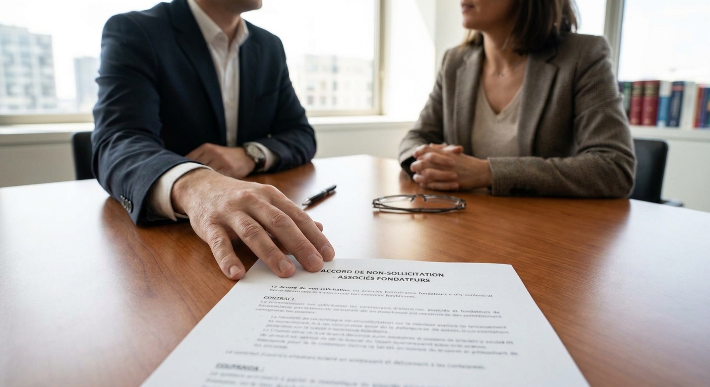 Clause de non-sollicitation pour associés fondateurs