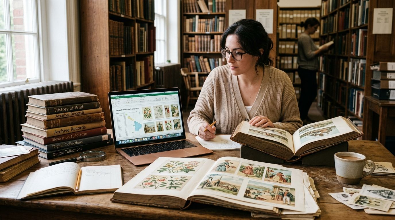 Vintage illustration sites ranked by archive size in 2026