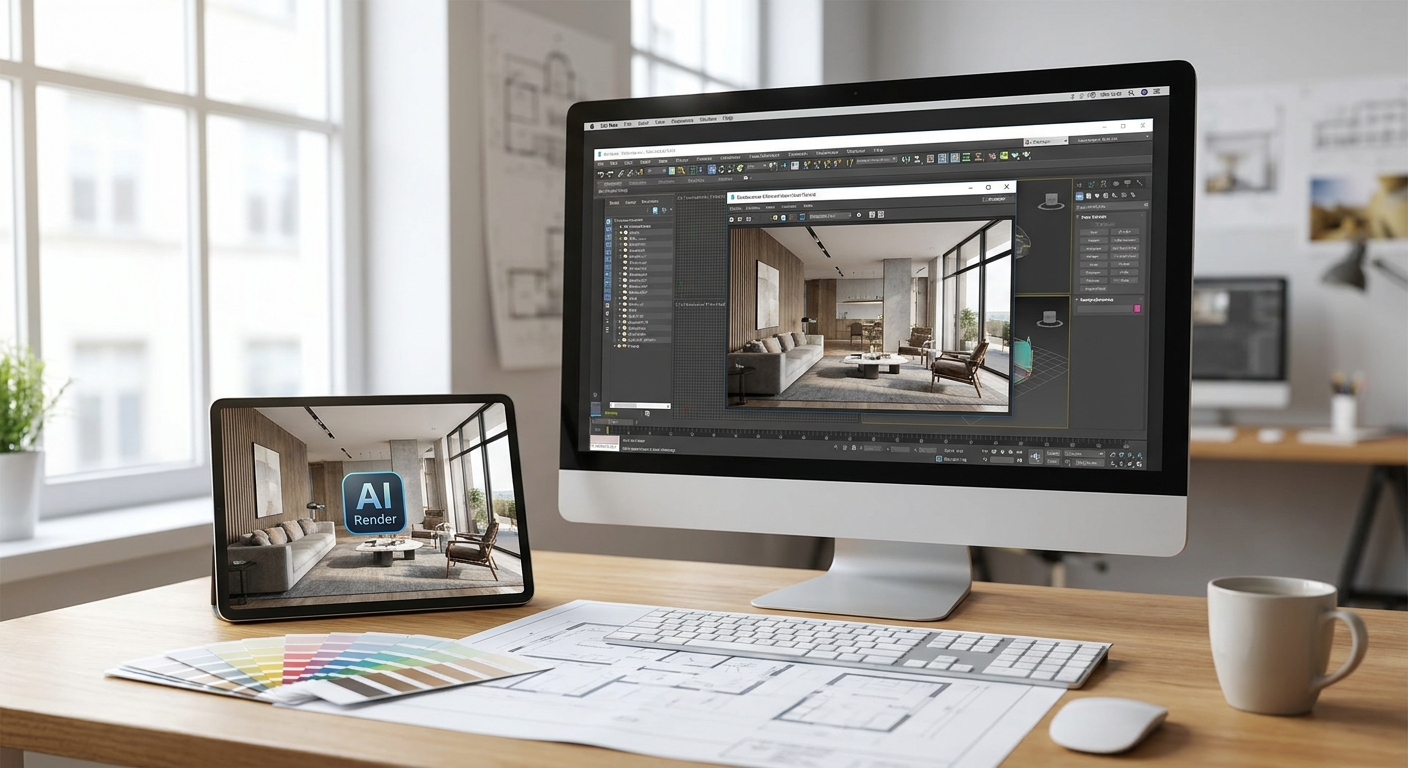 How to turn 3ds Max models into photorealistic renders