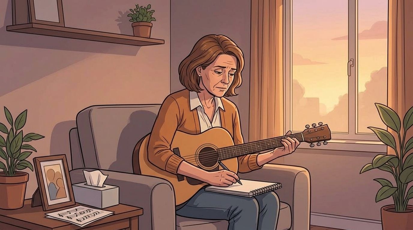 How to write a memorial song after a long illness