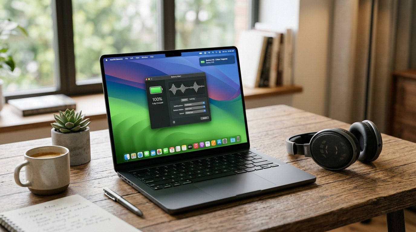 Best battery sound notification apps for Mac in 2026