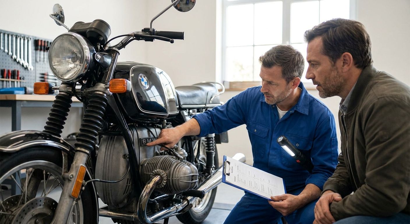 Motorrad-Ankaufsuntersuchung: Worauf Käufer achten sollten
