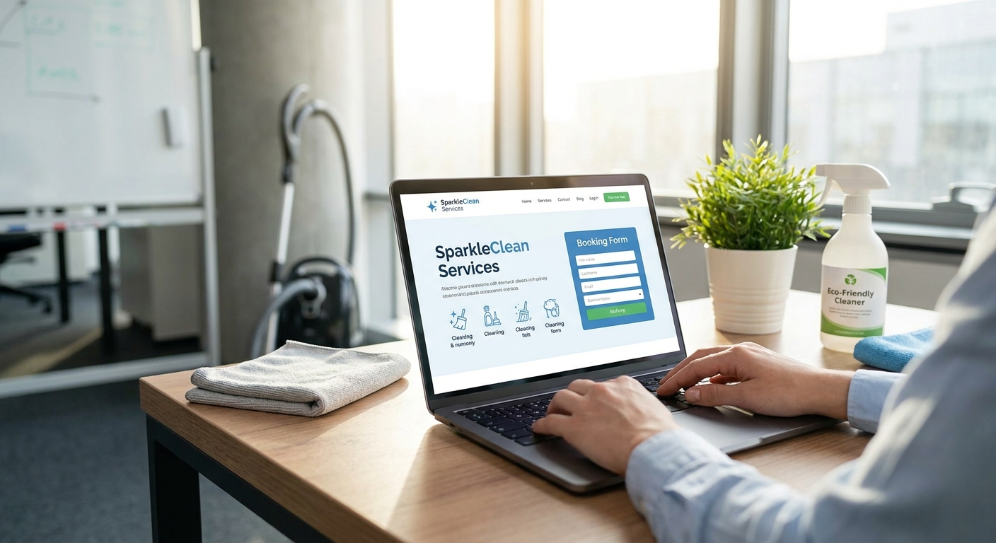 Web design for cleaning companies