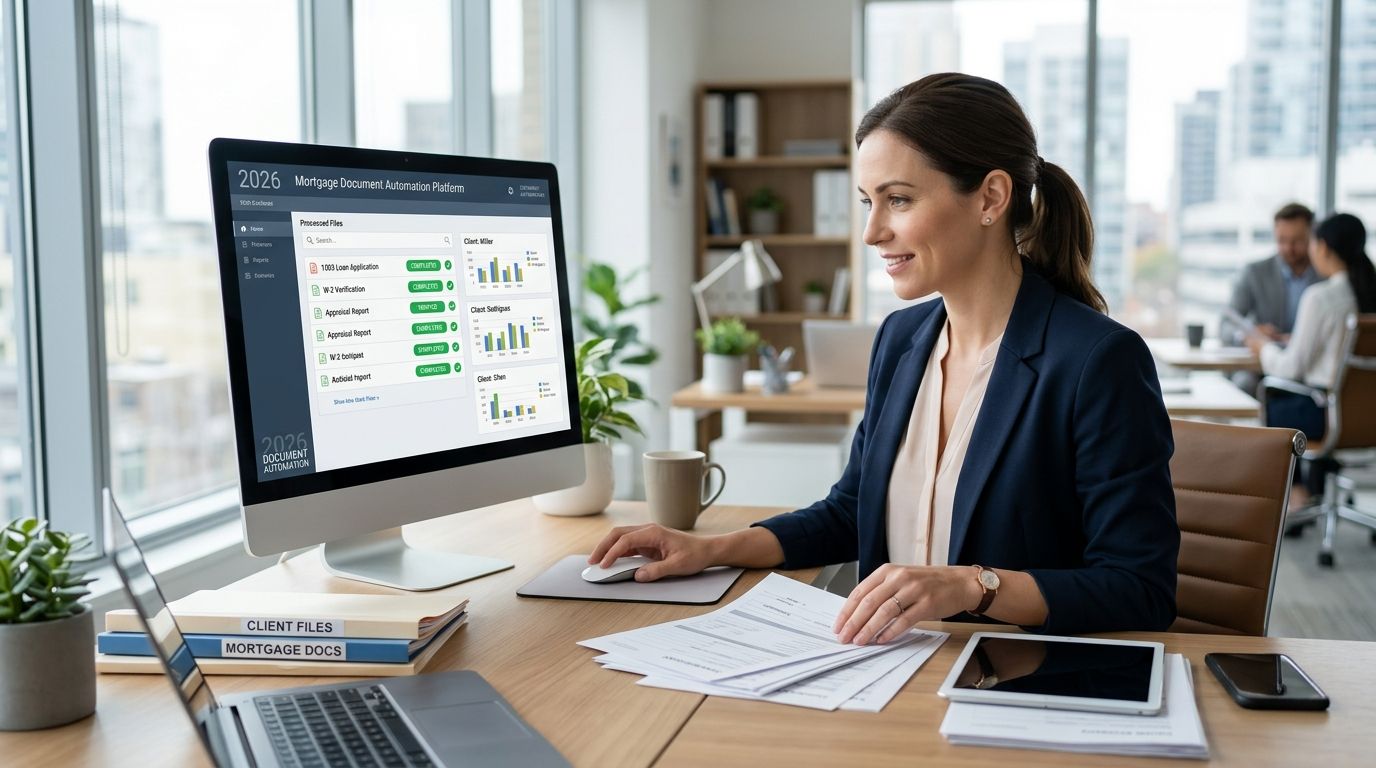 Document processing automation for mortgage brokers: complete 2026 guide