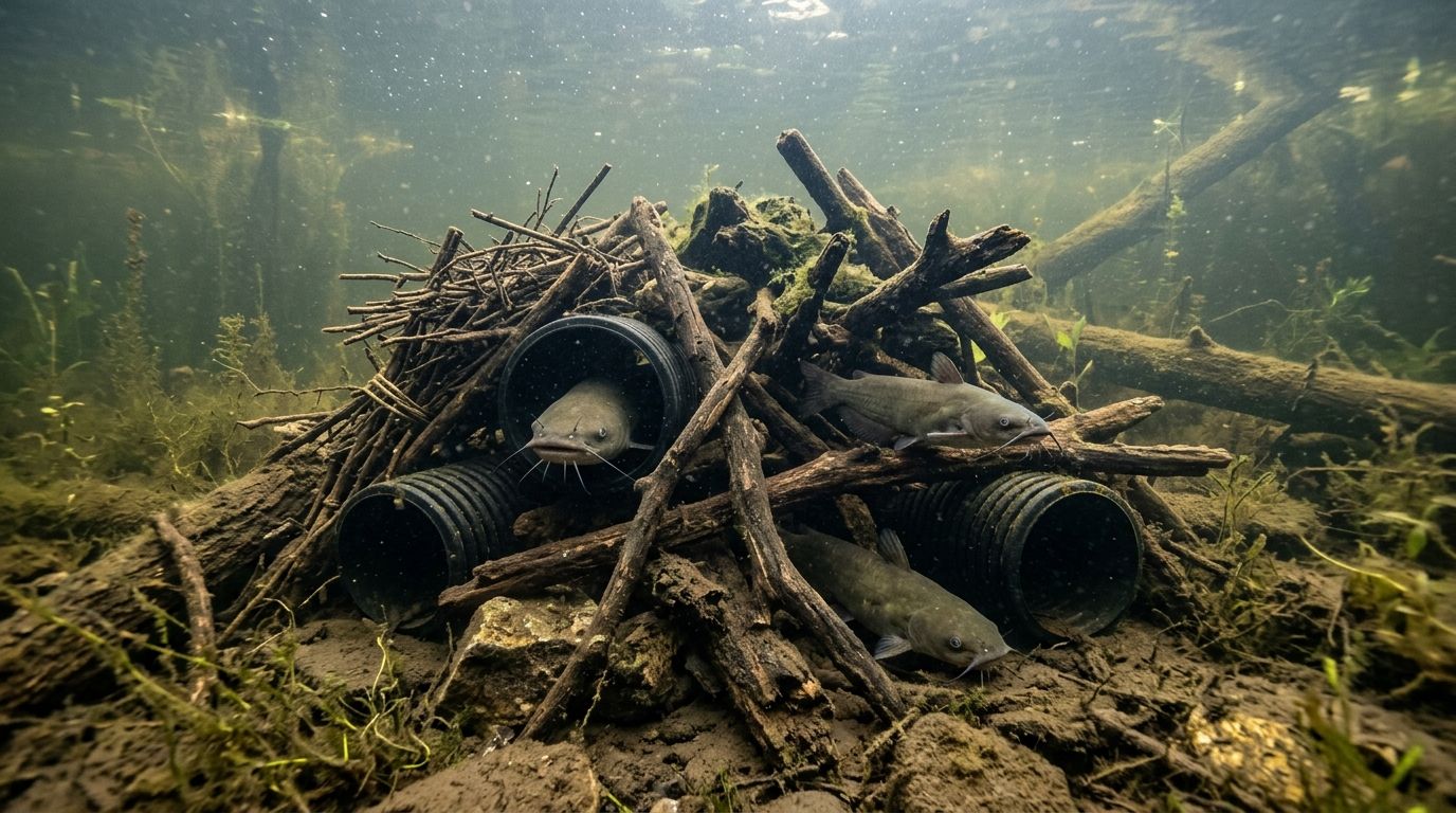 Best catfish habitat structures in 2026