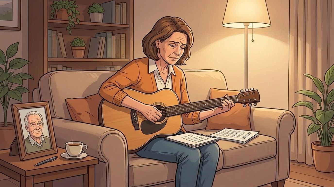 How to write a memorial song for your father
