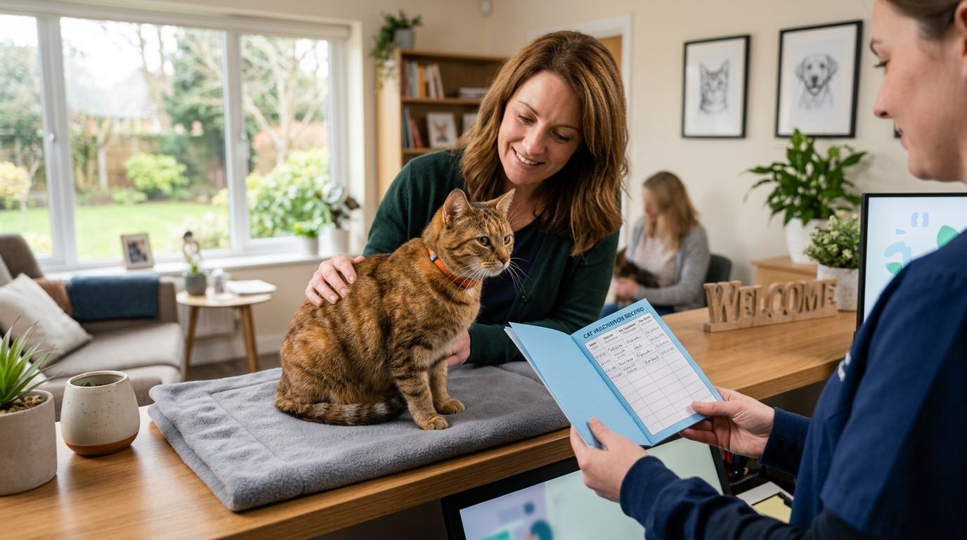 How your cat's vaccination record connects to a stress-free stay