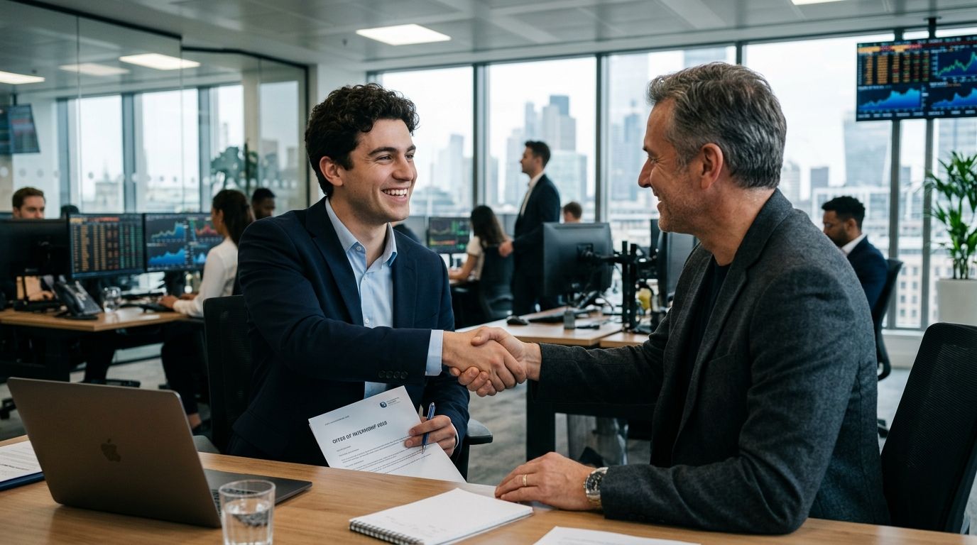 Handshake to quant internship offer: complete 2026 workflow