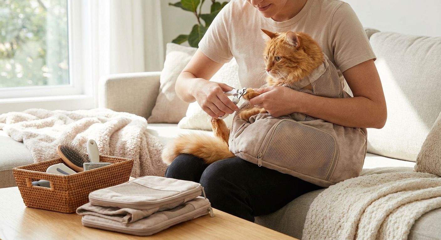 Best 7 cat grooming bags for stress-free nail trims in 2026
