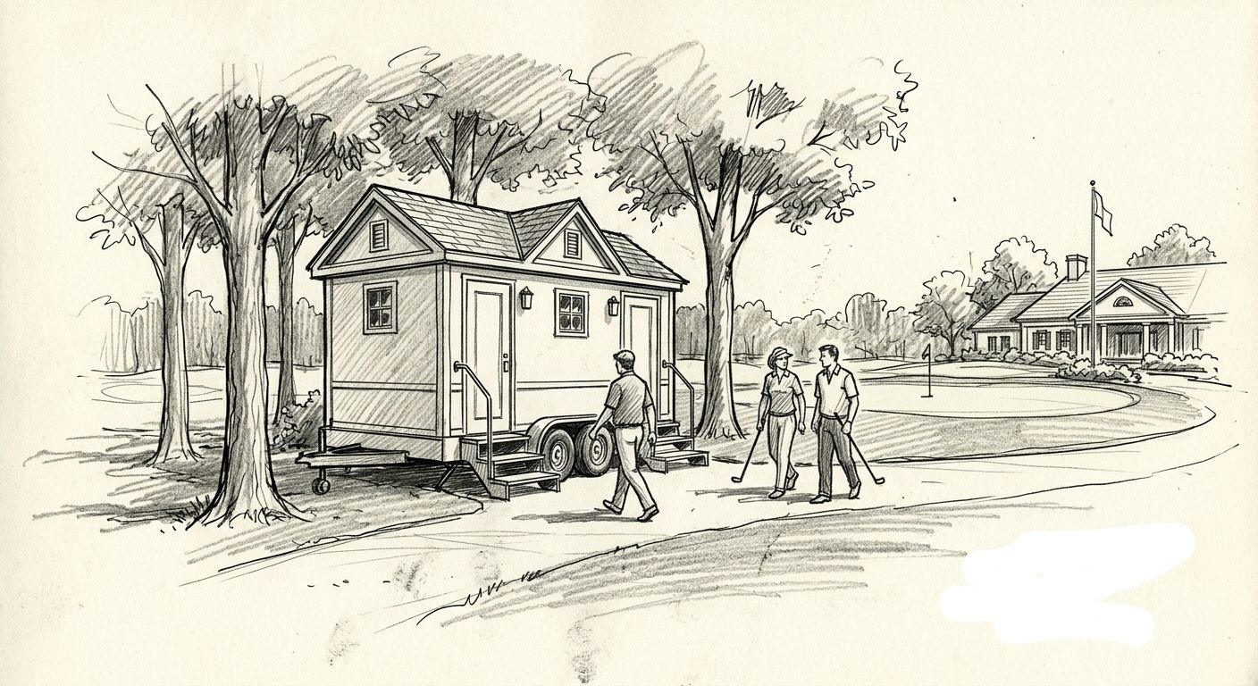Restroom trailer rental for country clubs and golf courses: complete 2026 guide