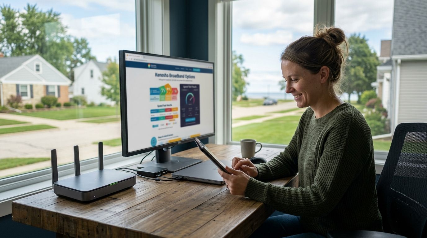 Best internet providers in Kenosha, Wisconsin in 2026